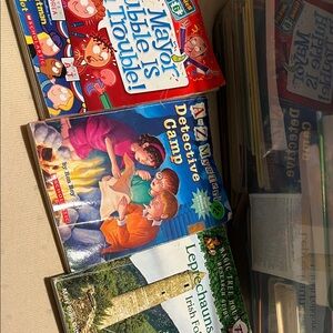 3 books Children's Mystery and Adventure Book Set- pre loved